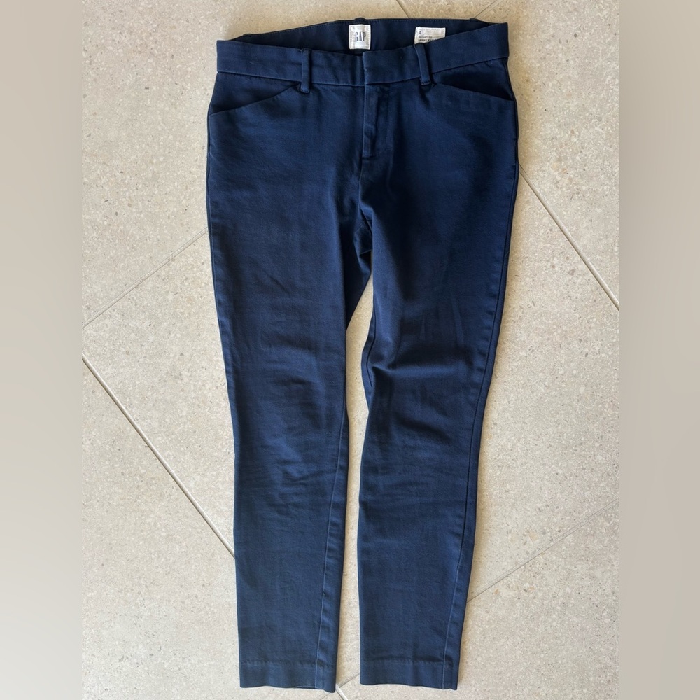 GAP Dark Blue Signature Skinny Ankle